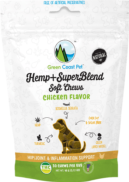 Green Coast Pet | Hemp + SuperBlend Soft Chew