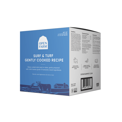Open Farm | Gently Cooked Surf & turf (frozen)