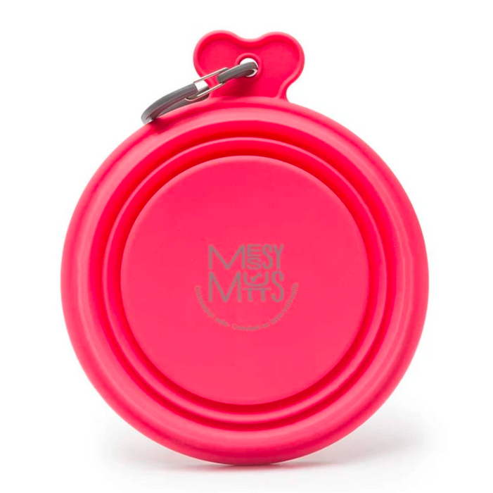 Messy Mutts | Collapsible Bowl - Red