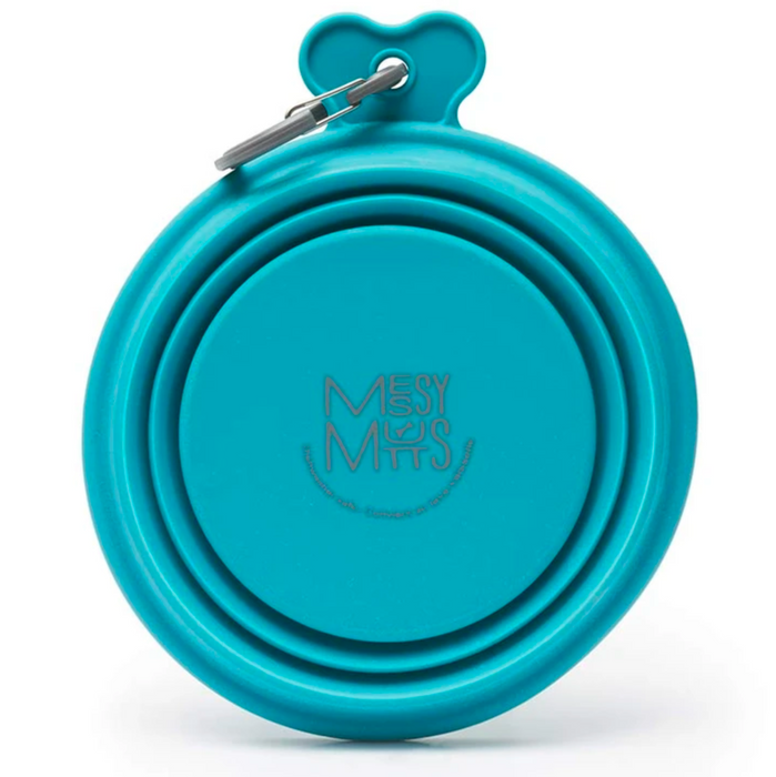Messy Mutts | Collapsible Bowl - Blue