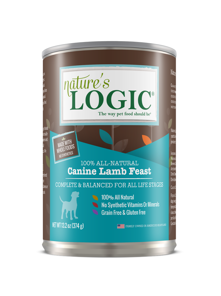 Nature's Logic | Lamb Feast Canned Dog Food 13.2 oz
