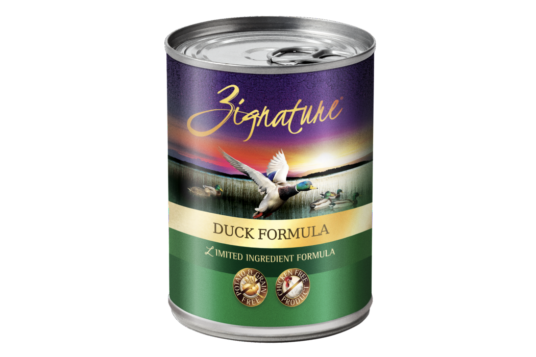 Zignature | Duck Formula Canned Dog Food 13 oz