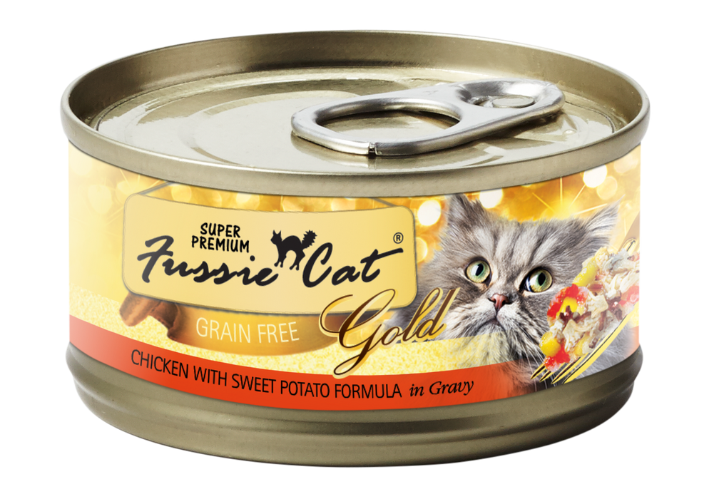 Fussie Cat | Chicken with Sweet Potato Canned Cat Food 2.8 oz