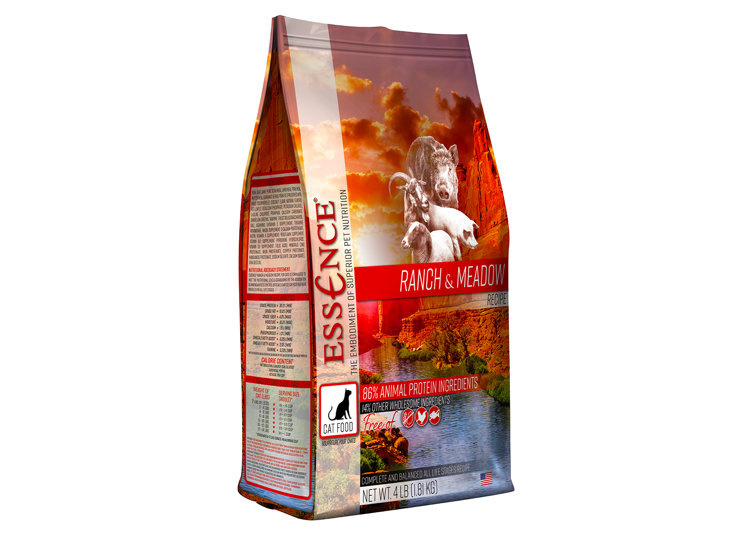 Essence | Ranch & Meadow Dry Cat Food