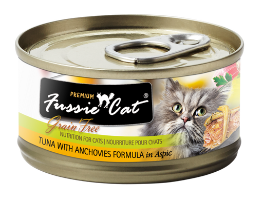 Fussie Cat | Tuna with Anchovies Canned Cat Food 2.8 oz