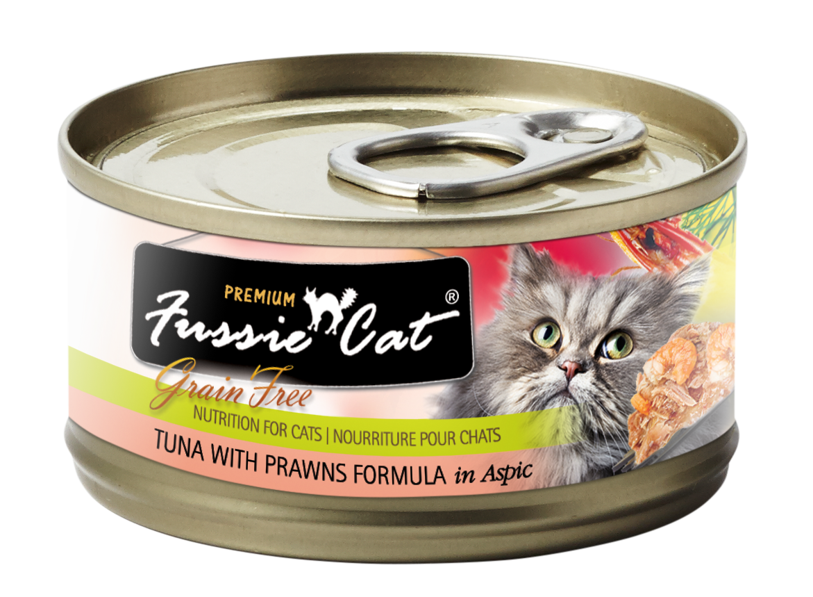Fussie Cat | Tuna with Prawn Canned Cat Food 2.8 oz