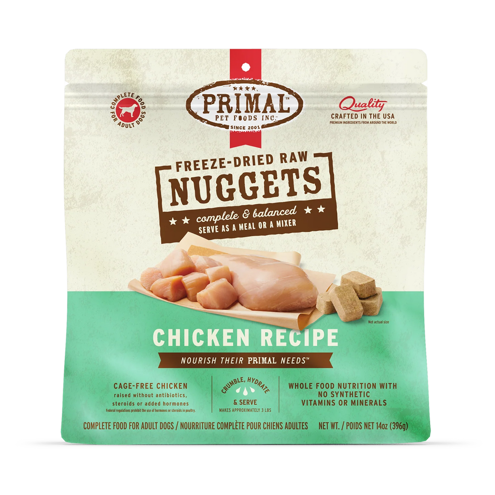 Primal | Chicken Freeze-Dried Dog Food 14 oz