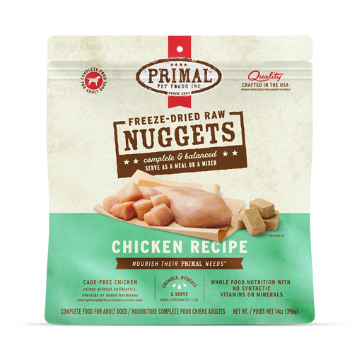 Primal | Chicken Freeze-Dried Dog Food 14 oz