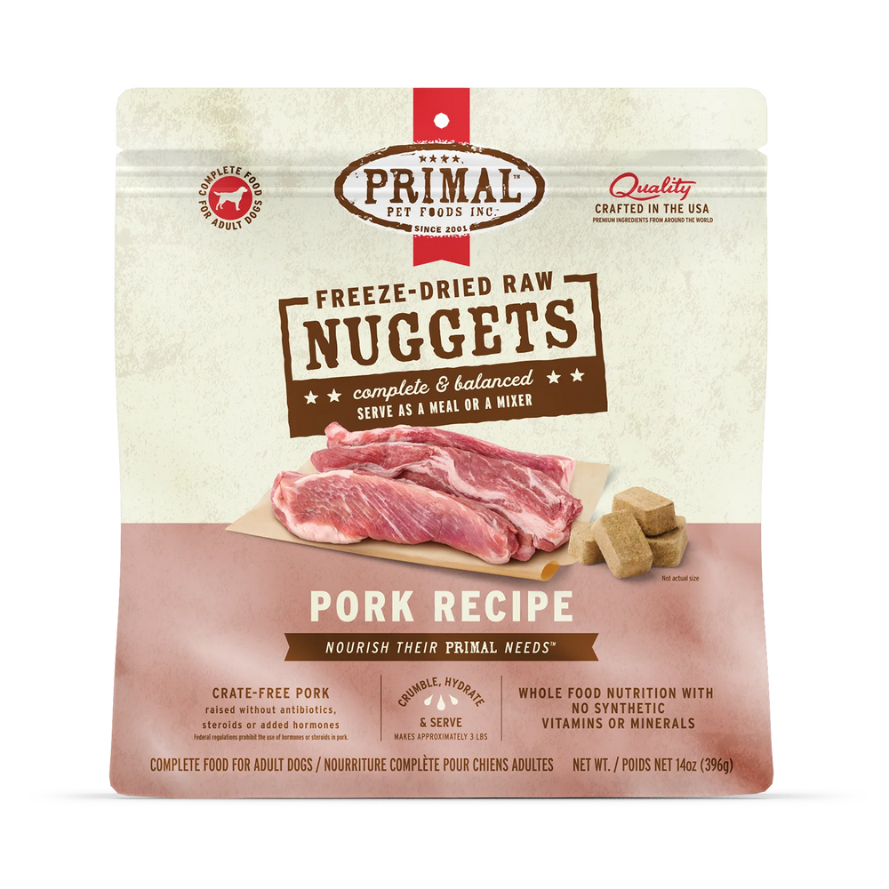 Primal | Pork Freeze-Dried Dog Food 14 oz
