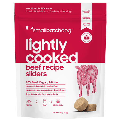 Small Batch | Lightly Cooked Beef Batch (frozen)