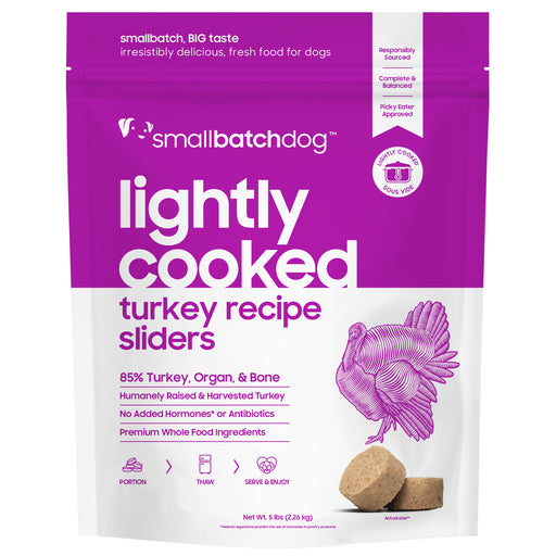 Small Batch | Lightly Cooked Turkey Batch (frozen)