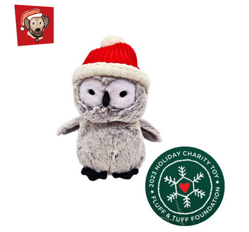 Fluff & Tuff® | Owl Christmas Dog Toy