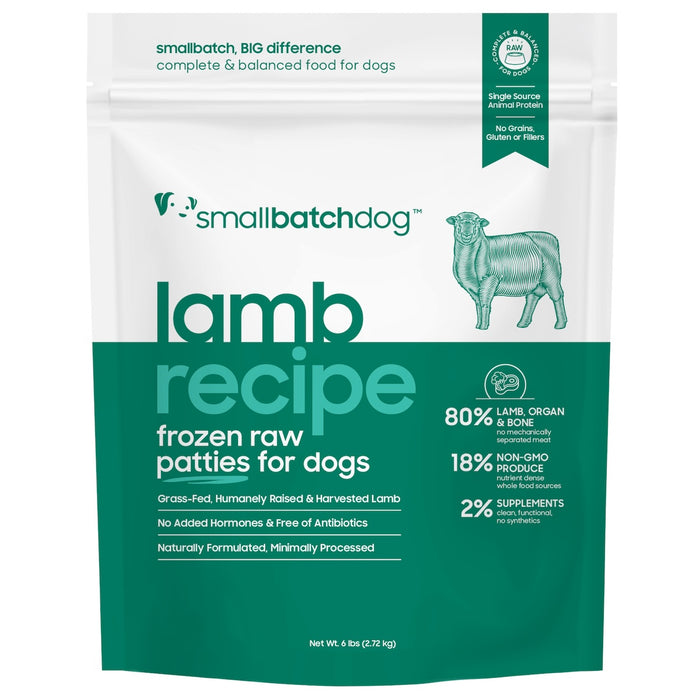 Small Batch | Frozen Lamb Batch Raw Dog Food