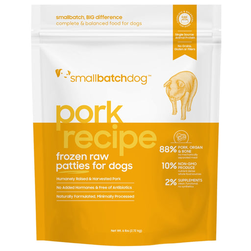 Small Batch | Frozen Pork Batch Raw Dog Food
