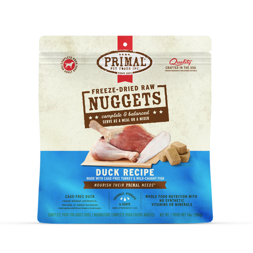 Primal | Duck Freeze-Dried Dog Food 14 oz