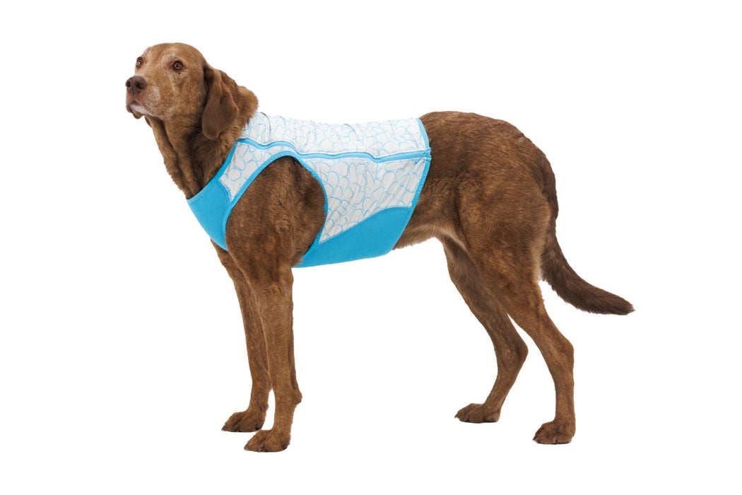 Ruffwear | Swamp Cooler Zip™  Dog Cooling Vest Biolumin Blue