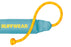 Ruffwear | Lunker Float Toy™  Biolumen Blue