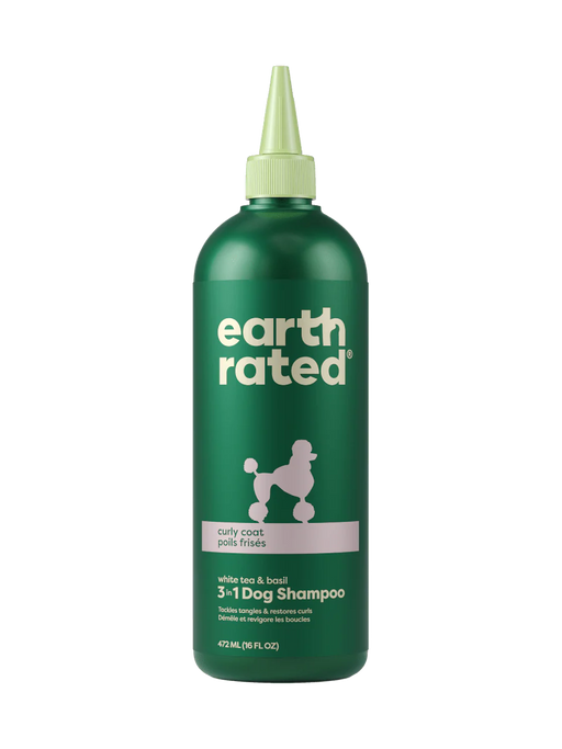 Earth Rated | Curly Coat 3-in-1 Dog Shampoo 16 oz