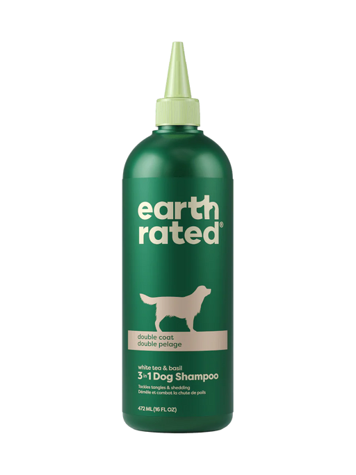 Earth Rated | Double Coat 3-in-1 Dog Shampoo 16 oz