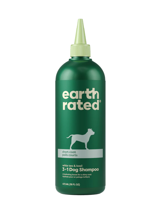 Earth Rated | Short Coat 3-in-1 Dog Shampoo 16 oz
