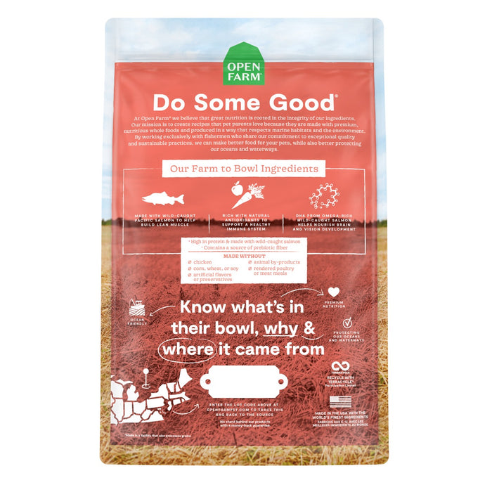 Open Farm |  Salmon & Sweet Potato Grain-Free Puppy Dry Dog Food