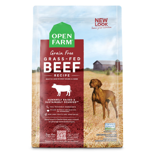 Open Farm | Grass-Fed Beef Grain-Free Dry Dog Food