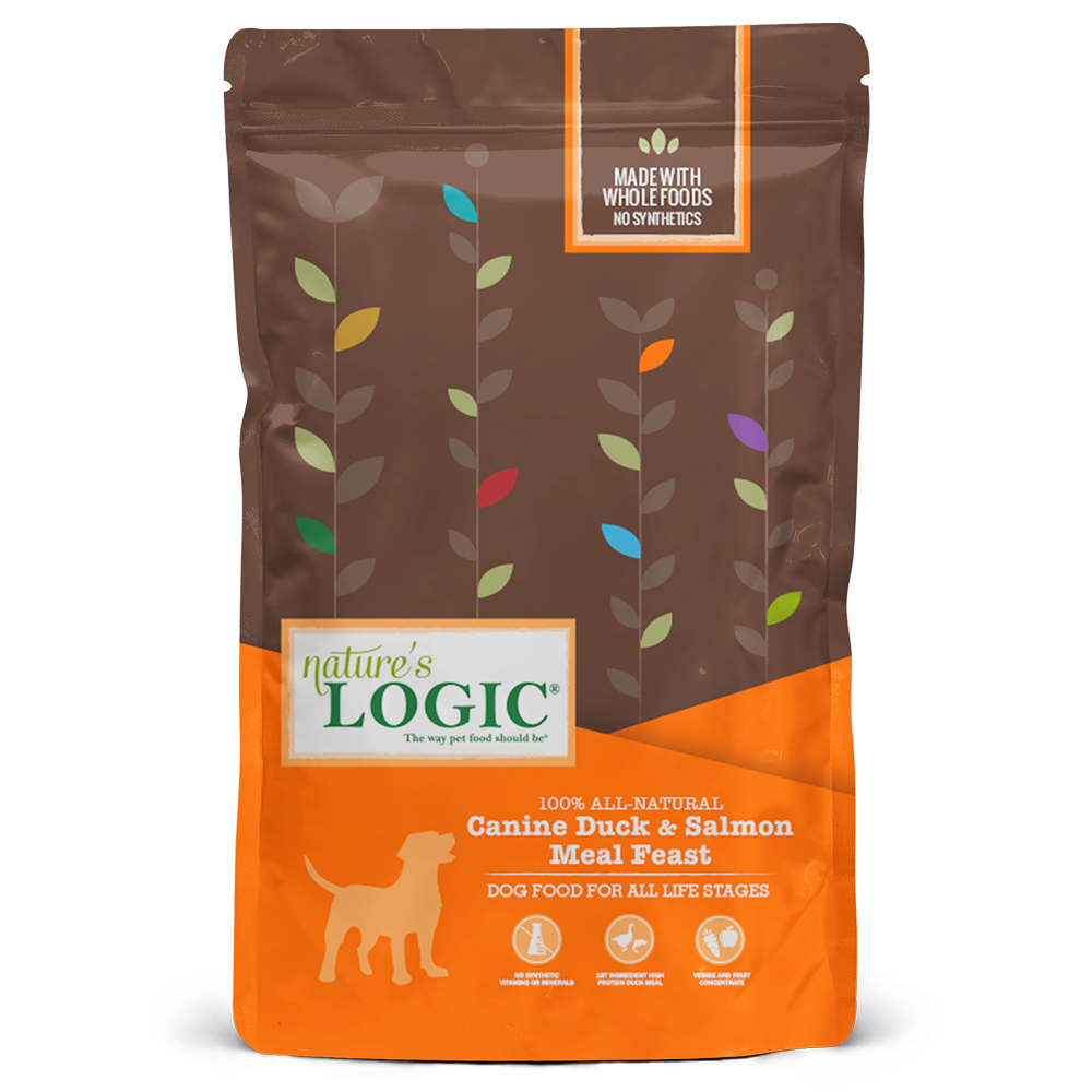 Nature s Logic Duck and Salmon Meal Recipe Dry Dog Food Pet Spawt