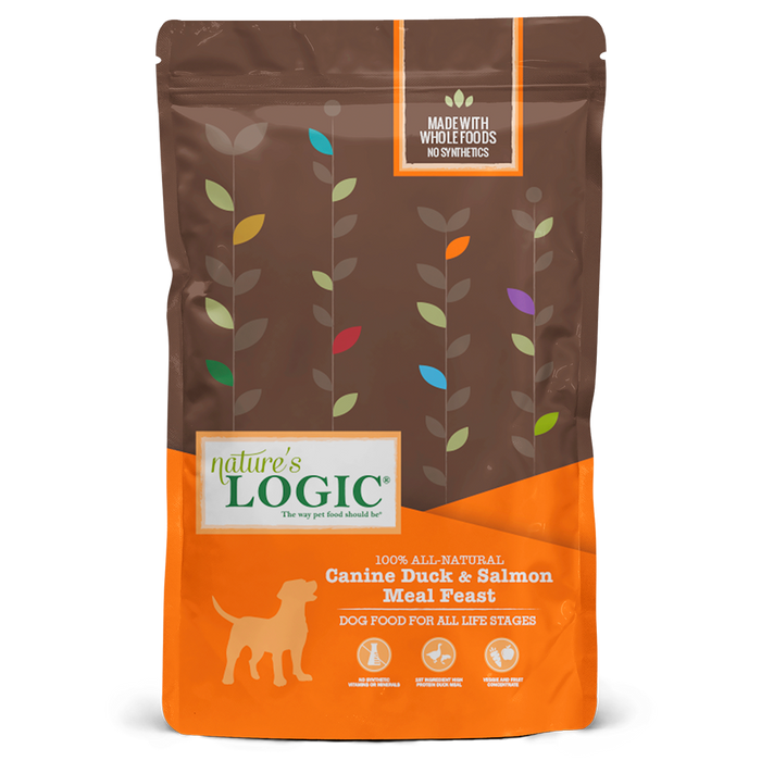 Nature s Logic Duck and Salmon Meal Recipe Dry Dog Food Pet Spawt