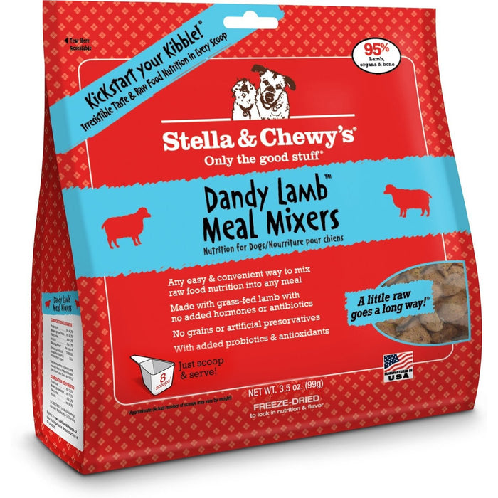 Stella & Chewy's | Dandy Lamb Meal Mixers Freeze-Dried Dog Food