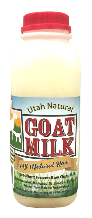 Utah Natural | Frozen Raw Goats Milk