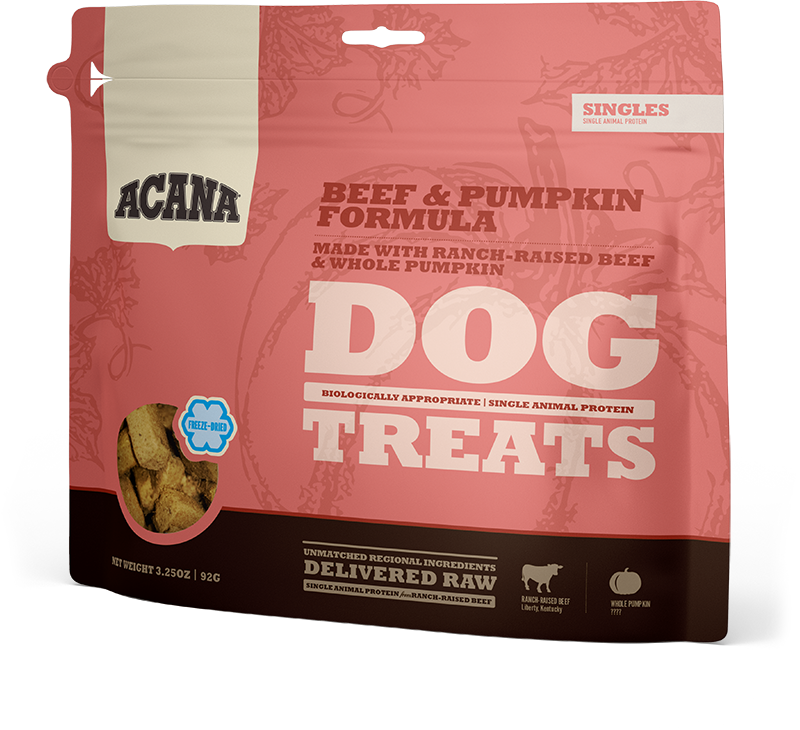 Acana | Beef & Pumpkin Freeze-Dried Dog Treats 3.25 oz