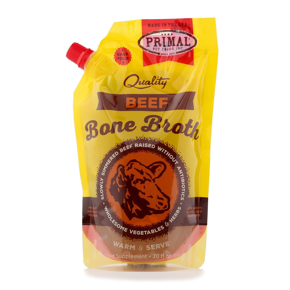 Primal | Beef Bone Broth 20 oz (frozen)