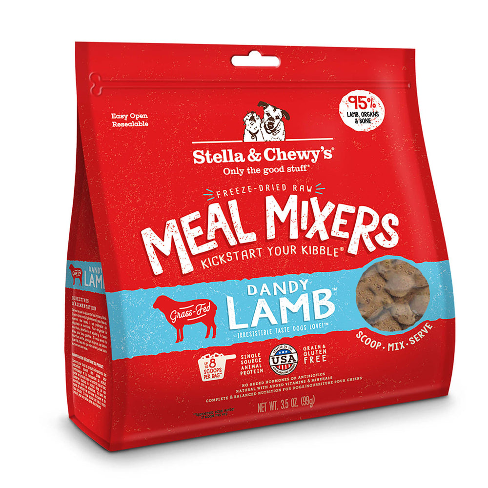 Stella & Chewy's | Dandy Lamb Meal Mixers Freeze-Dried Dog Food