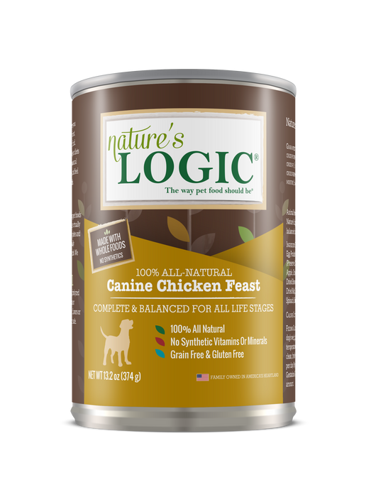 Nature's Logic | Chicken Feast Canned Dog Food 13.2 oz