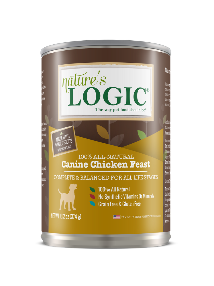 Nature's Logic | Chicken Feast Canned Dog Food 13.2 oz