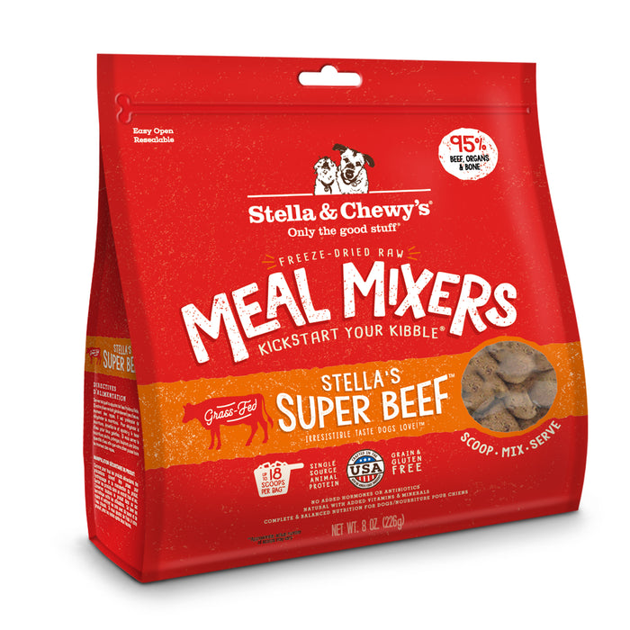 Stella & Chewy's | Stella's Super Beef Meal Mixers Freeze-Dried Dog Food