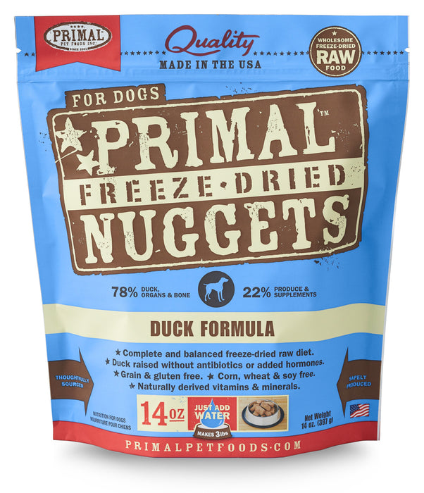 Primal | Duck Freeze-Dried Dog Food 14 oz