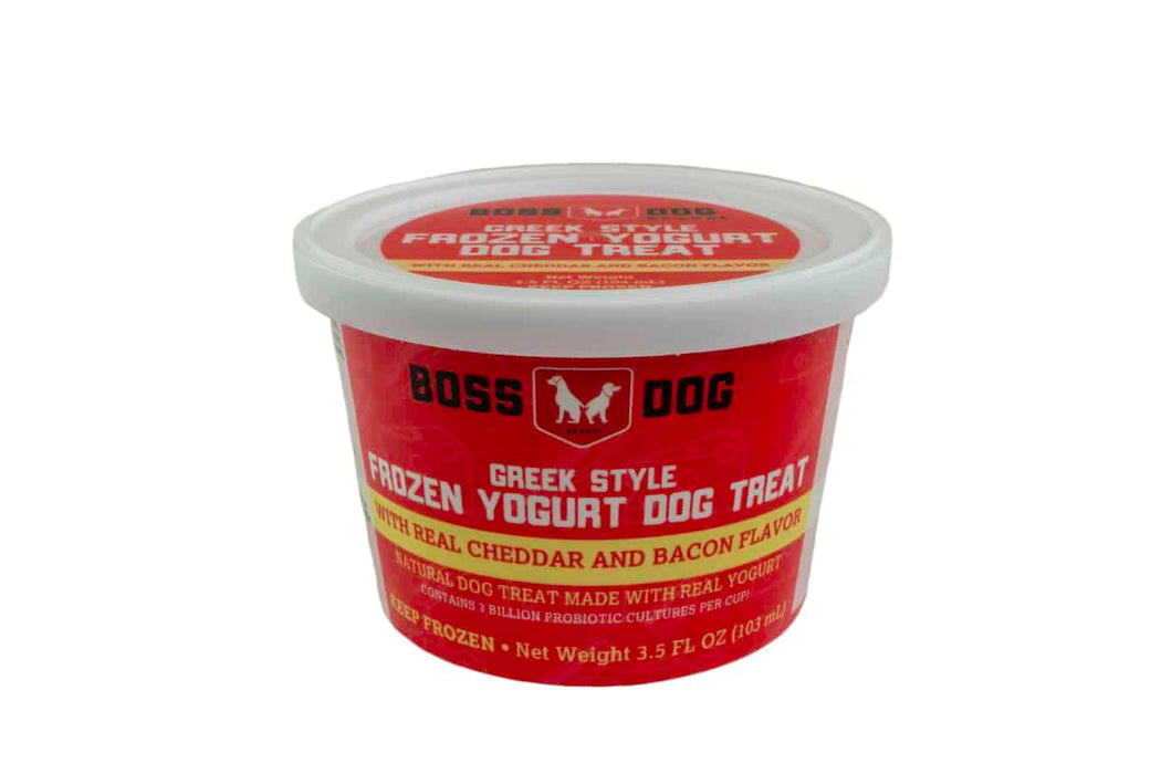 Boss Dog | Frozen Yogurt Cup - 4 Pack Bacon & Cheddar