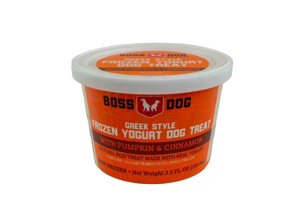 Boss Dog | Frozen Yogurt Cup - 4 Pack Pumpkin Cinnamon