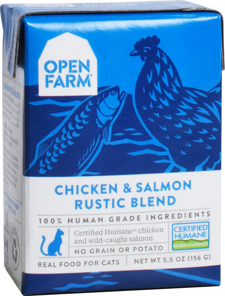 Open Farm | Chicken & Salmon Rustic Blend for Cats