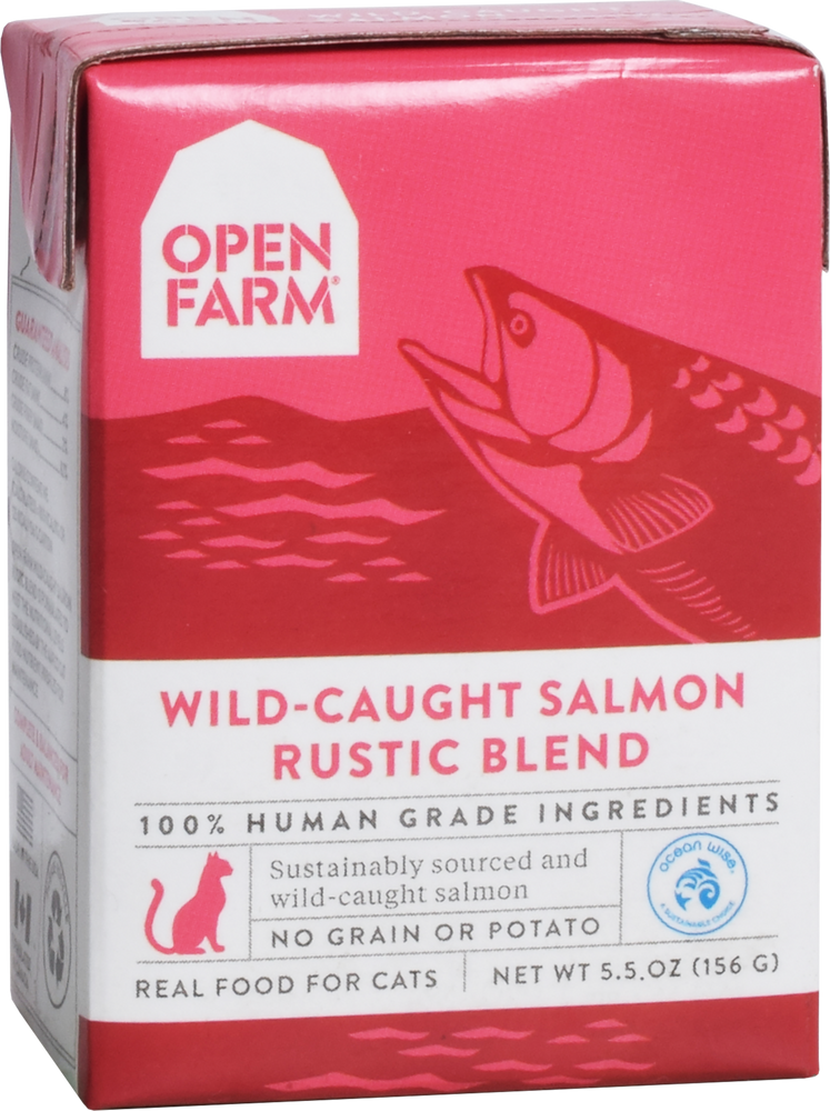 Open Farm | Wild-Caught Salmon Rustic Blend for Cats