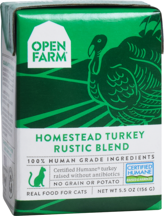 Open Farm | Homestead Turkey Rustic Blend for Cats