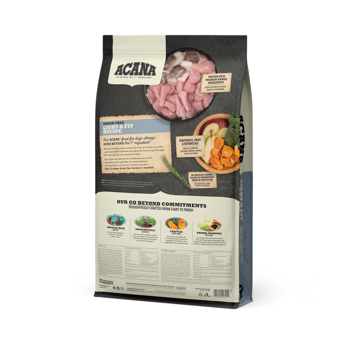 Acana | Light & Fit Heritage Formula Grain-Free Dry Dog Food