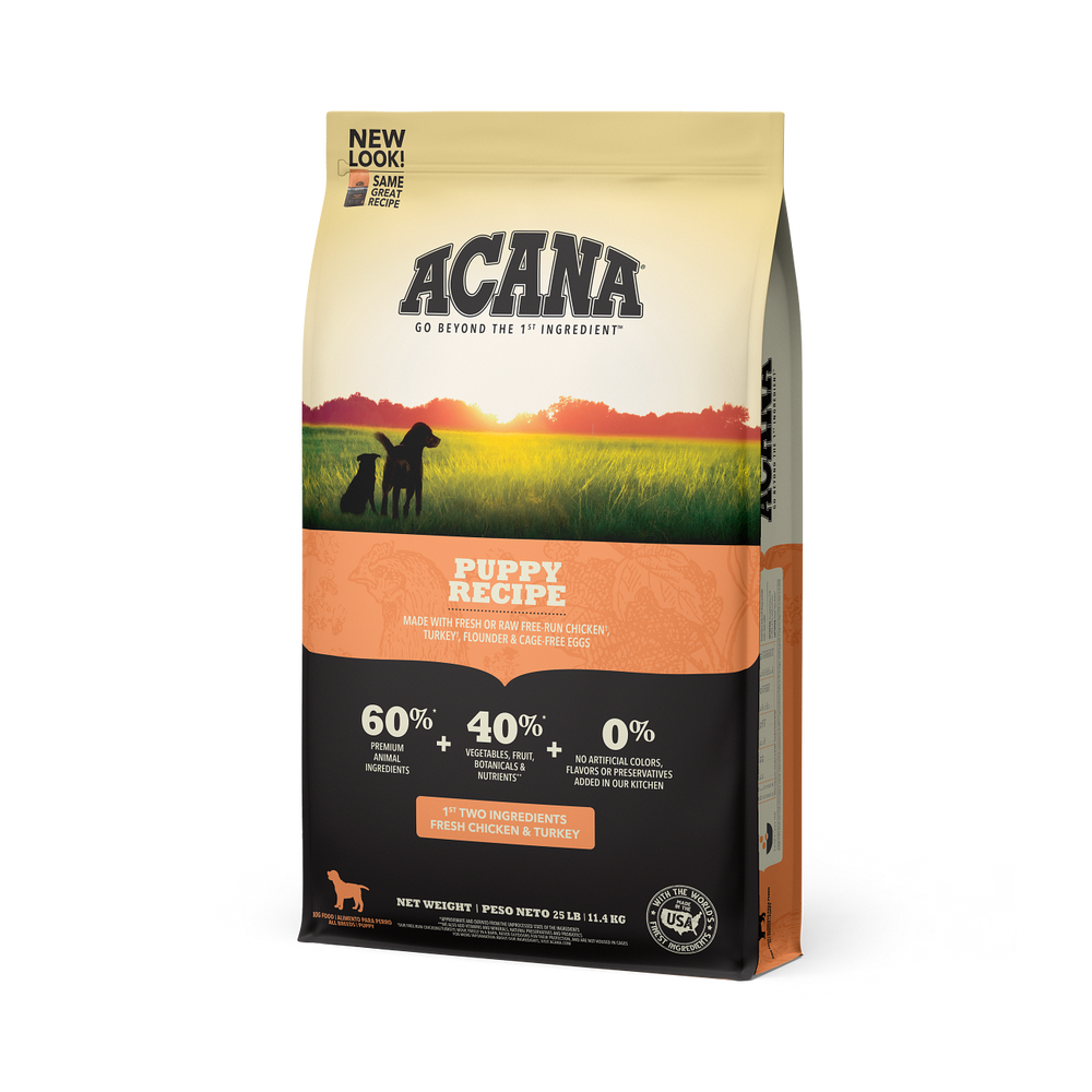 Acana | Puppy & Junior Heritage Formula Grain-Free Dry Dog Food