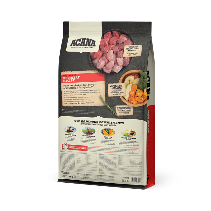 Acana | Red Meat Heritage Formula Grain-Free Dry Dog Food