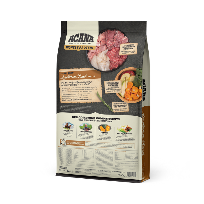 Acana | Appalachian Ranch Regionals Grain-Free Dry Dog Food