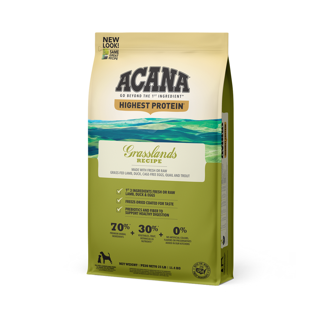 Acana grasslands dog food top ingredients