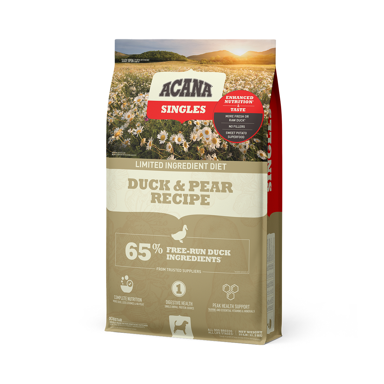 Acana singles duck hot sale and pear singles formula