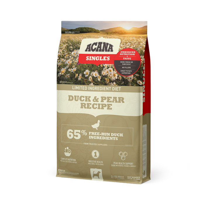 Acana | Duck & Pear Singles Formula Grain-Free Dry Dog Food
