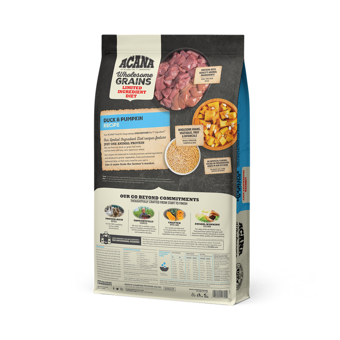 Acana | Wholesome Grains Duck & Pumpkin Recipe Dry Dog Food
